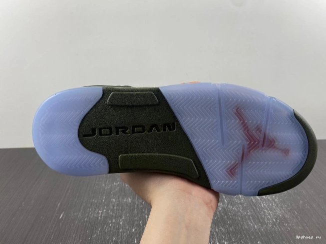 Olive 314259-381 Retro Jordan 5 1114